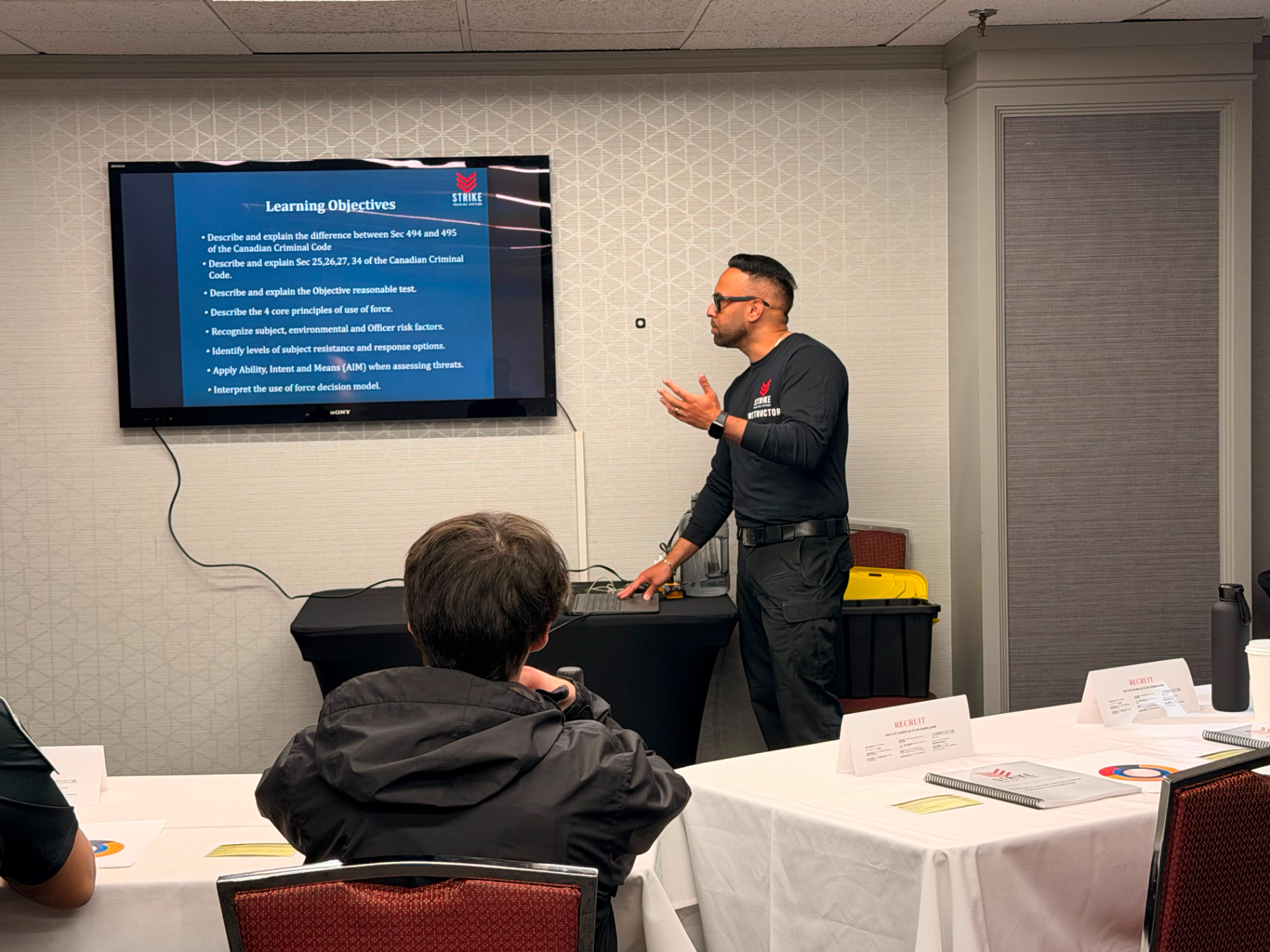 strike-training-systems-calgary-use-of-force-learning-objectives-lecture-01-Calgary